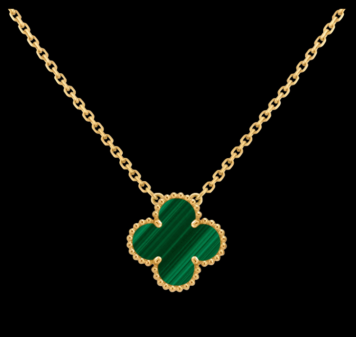 Collar Trébol Verde