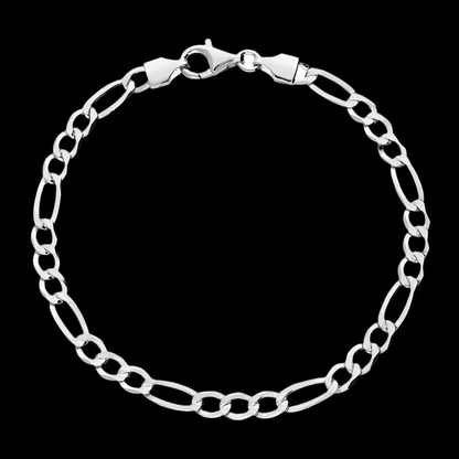Pulsera estilo Cartier Plata 925 enchape Oro blanco 18k