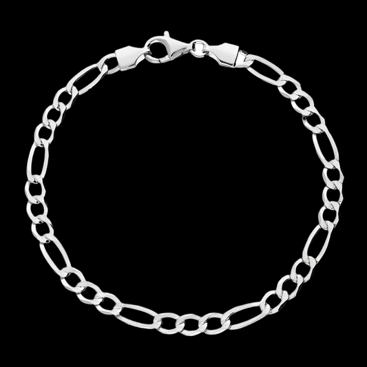 Pulsera estilo Cartier Plata 925 enchape Oro blanco 18k