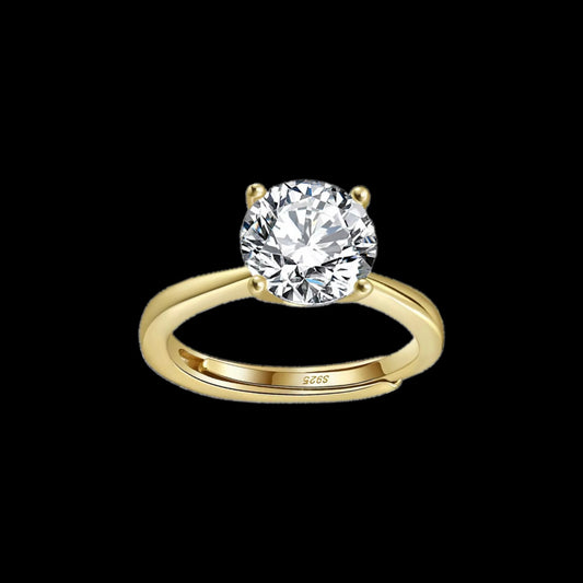 Anillo de promesa Redondo