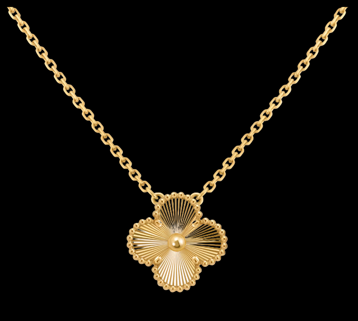 Collar Trébol Dorada